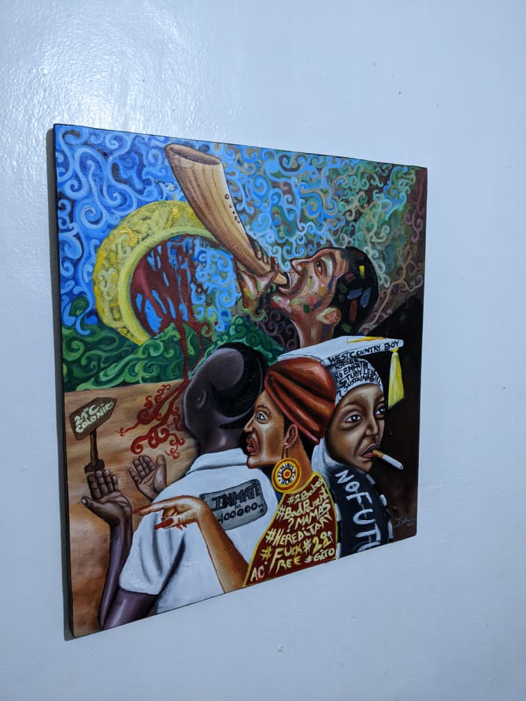 21st C Colonies — Original Painting